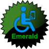 The Wheelchair Accesibled Cacher – Smaragdový